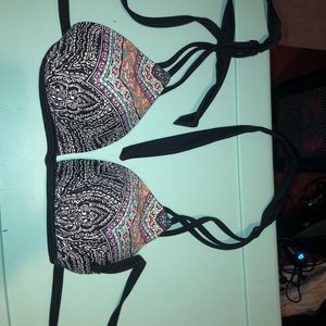 Push up bikini top